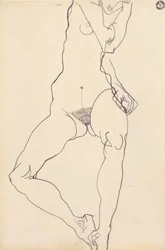 Seated Female Nude